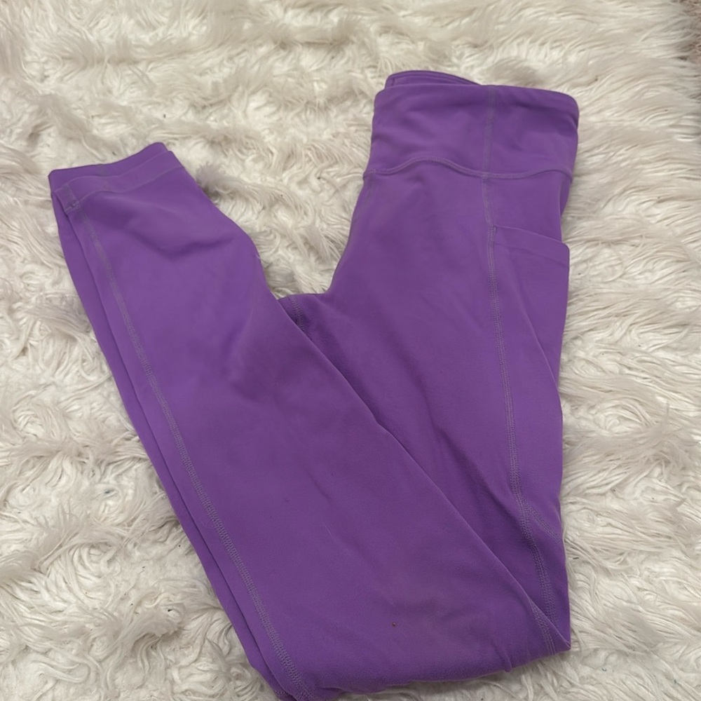 Athleta Girl XL purple leggings